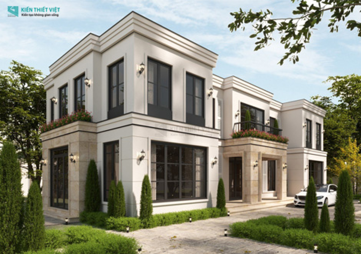 Thiết Kế Biệt Thự Tân Cổ Điển