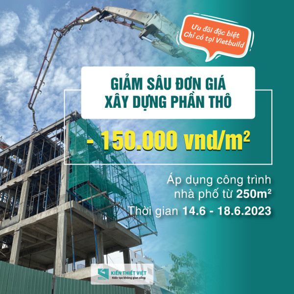 TƯ VẤN NHẬN ƯU ĐÃI XÂY NHÀ CÙNG KIẾN THIẾT VIỆT TẠI TRIỂN LÃM VIETBUILD 2023