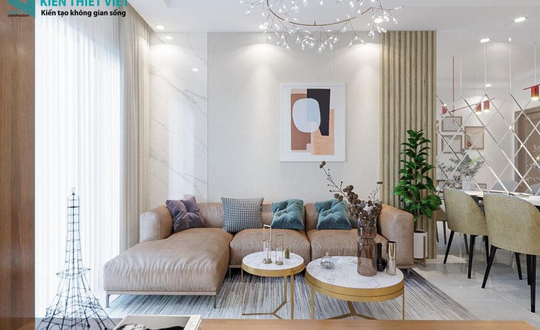 Thiết kế nội thất căn hộ chung cư Him Lam Phú An