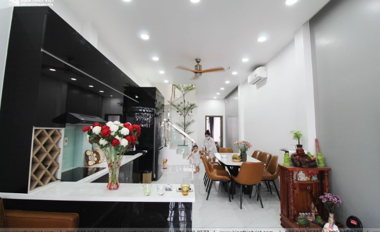 [Hình thực tế] – Khám phá nhà phố đẹp ngập tràn cây xanh tại Thủ Đức