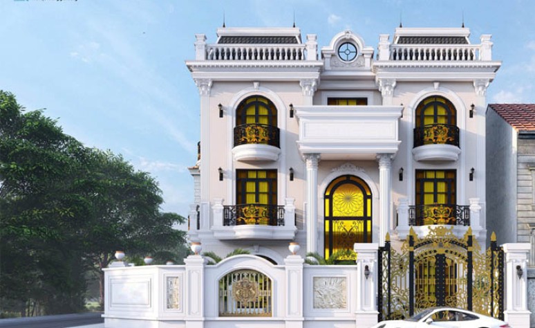 Biệt thự cổ điển vẻ đẹp sang trọng và đẳng cấp