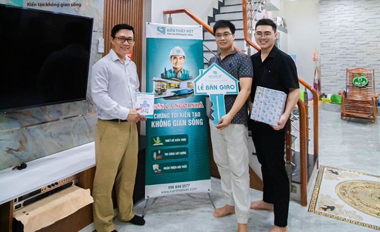 [Bàn giao] Thiết kế nhà phố kiến trúc hiện đại Q.Tân Phú