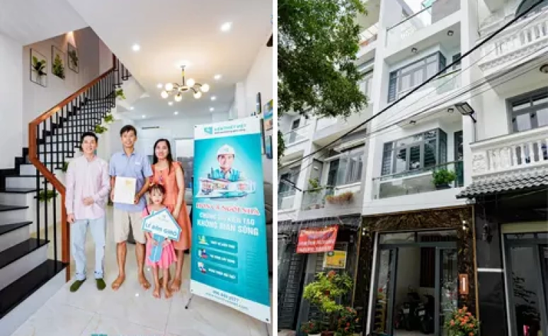 [Bàn giao] – Nhà phố hiện đại