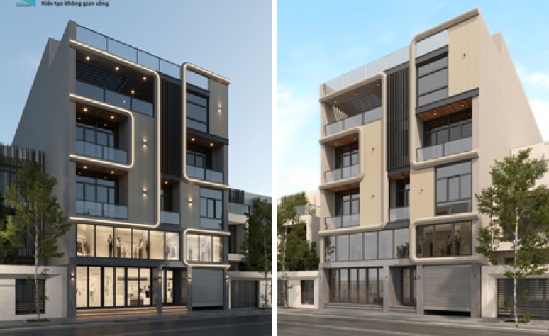 V’s house – Nhà phố kết hợp kinh doanh