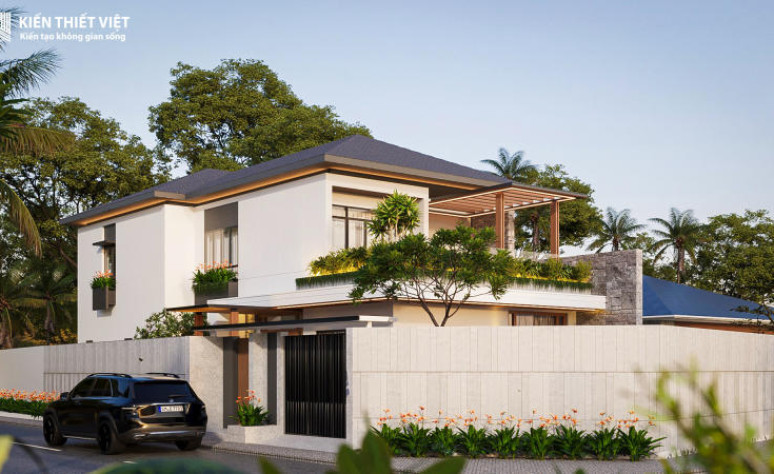 THIẾT KẾ THI CÔNG BIỆT THỰ HIỆN ĐẠI