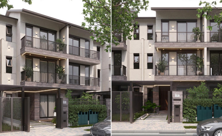 Long Residence – Tổ ấm hiện đại tràn ngập cây xanh