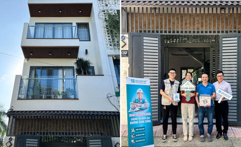 [Bàn giao dự án] – Nhà phố hiện đại 3 tầng