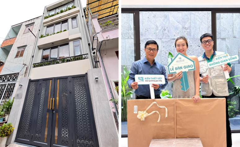 BÀN GIAO CÔNG TRÌNH NOVA HOUSE I TỔ ẤM HIỆN ĐẠI GIỮA LÒNG THÀNH PHỐ