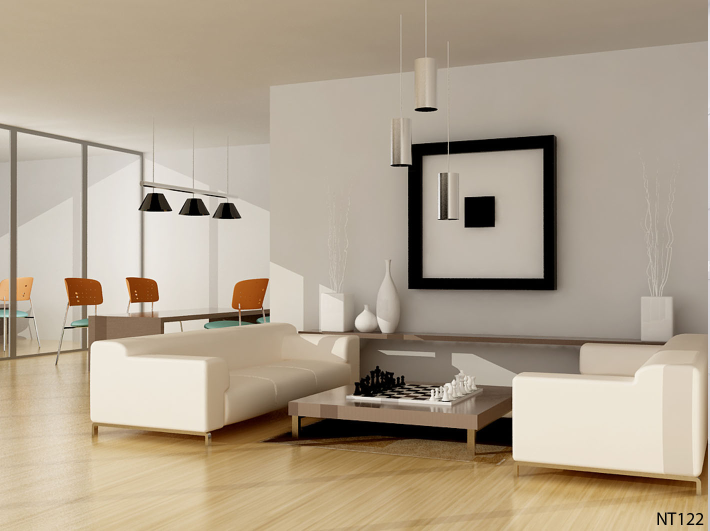 Phối cảnh 3D – Tổng hợp một số thiết kế phòng khách (39)