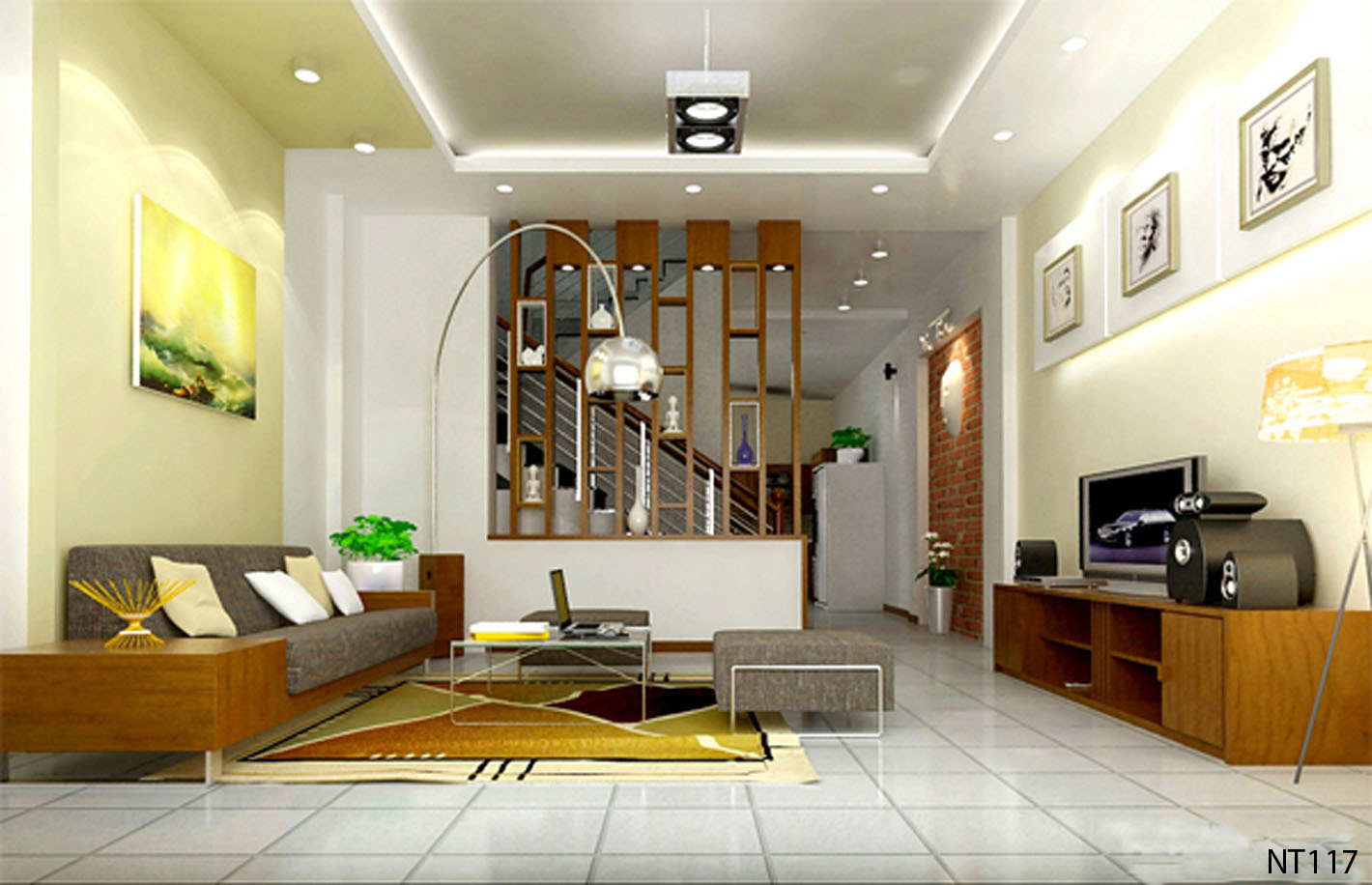 Phối cảnh 3D – Tổng hợp một số thiết kế phòng khách (35)