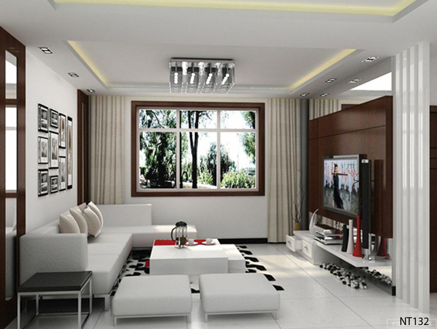Phối cảnh 3D – Tổng hợp một số thiết kế phòng khách (34)
