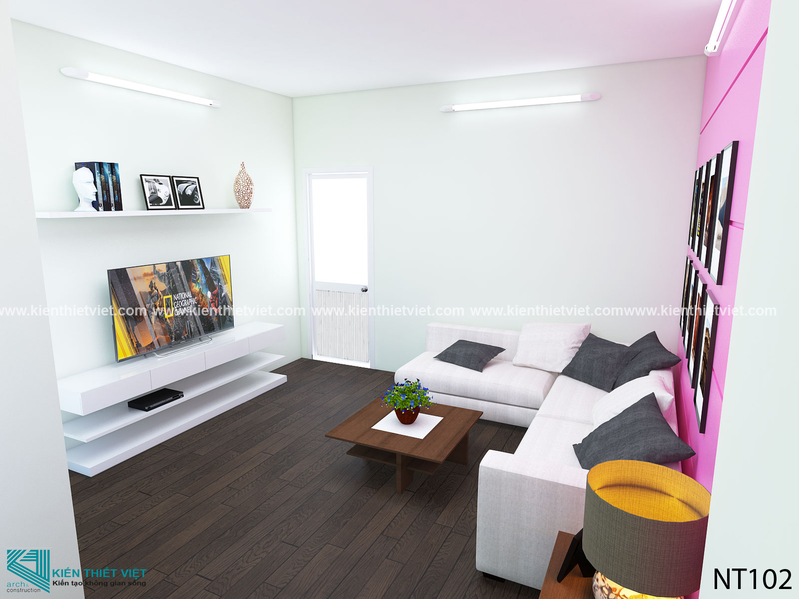 Phối cảnh 3D – Tổng hợp một số thiết kế phòng khách (21)