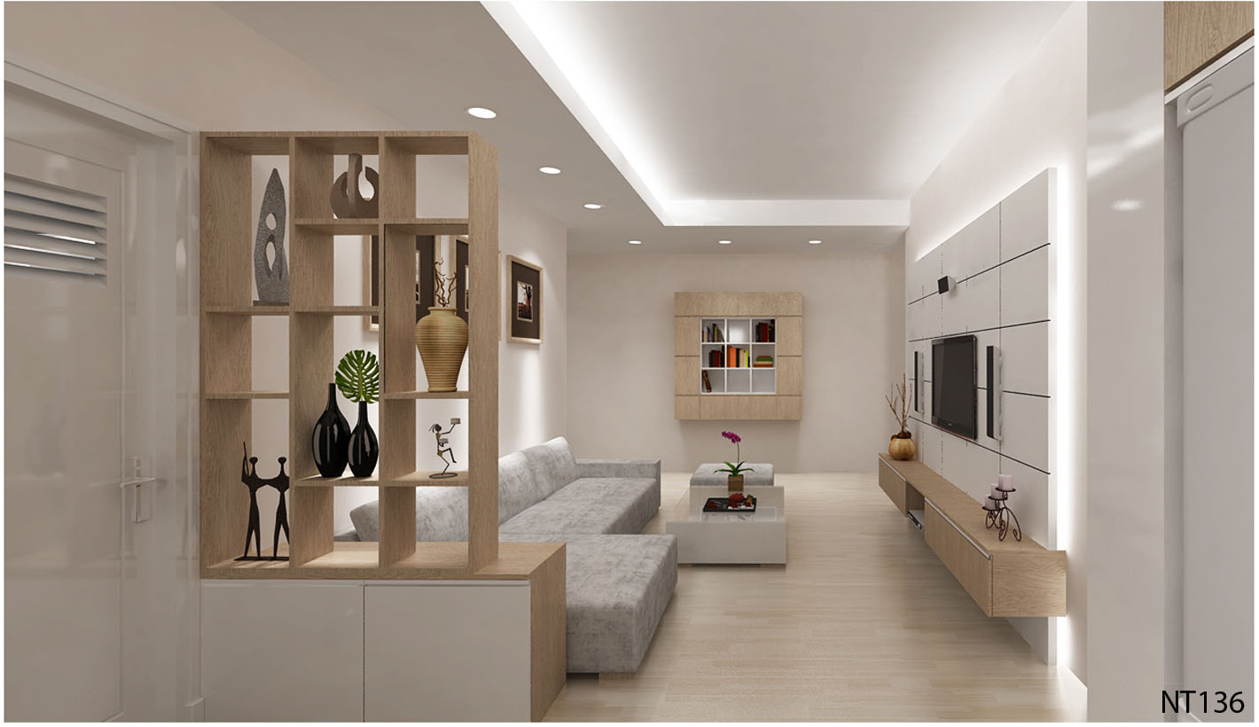 Phối cảnh 3D – Tổng hợp một số thiết kế phòng khách (13)