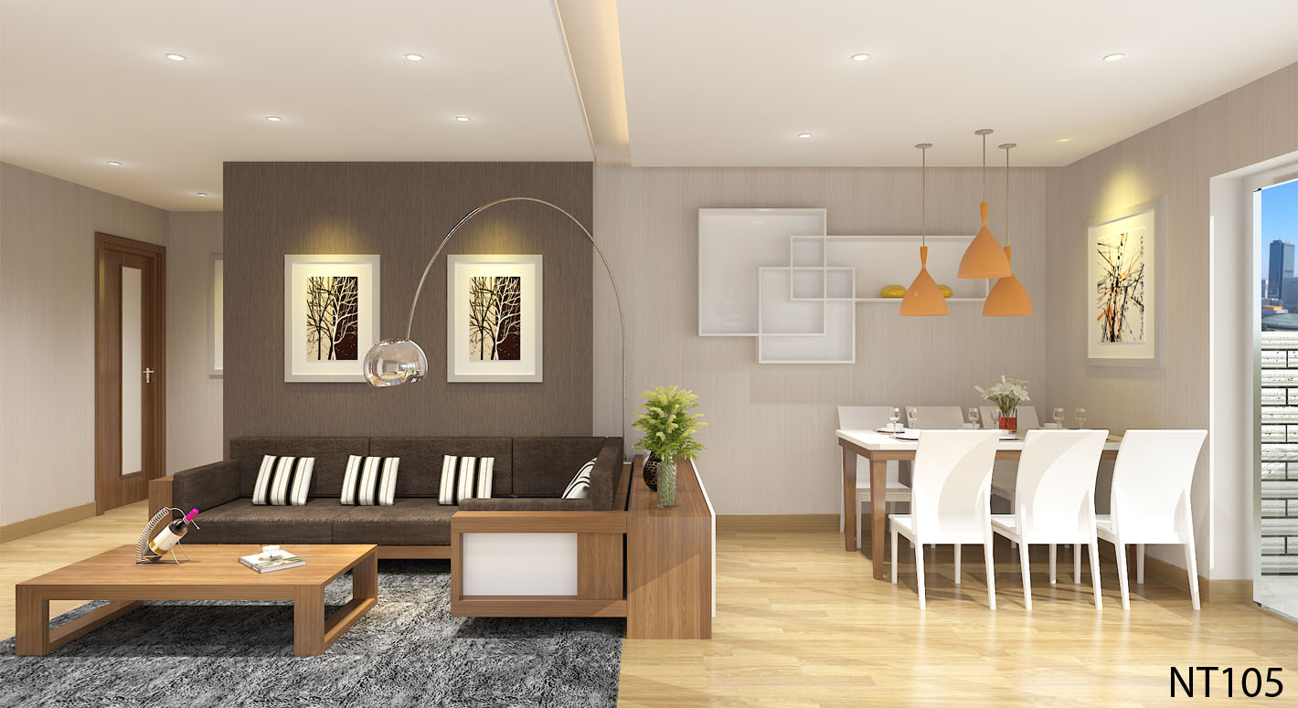 Phối cảnh 3D – Tổng hợp một số thiết kế phòng khách (3)