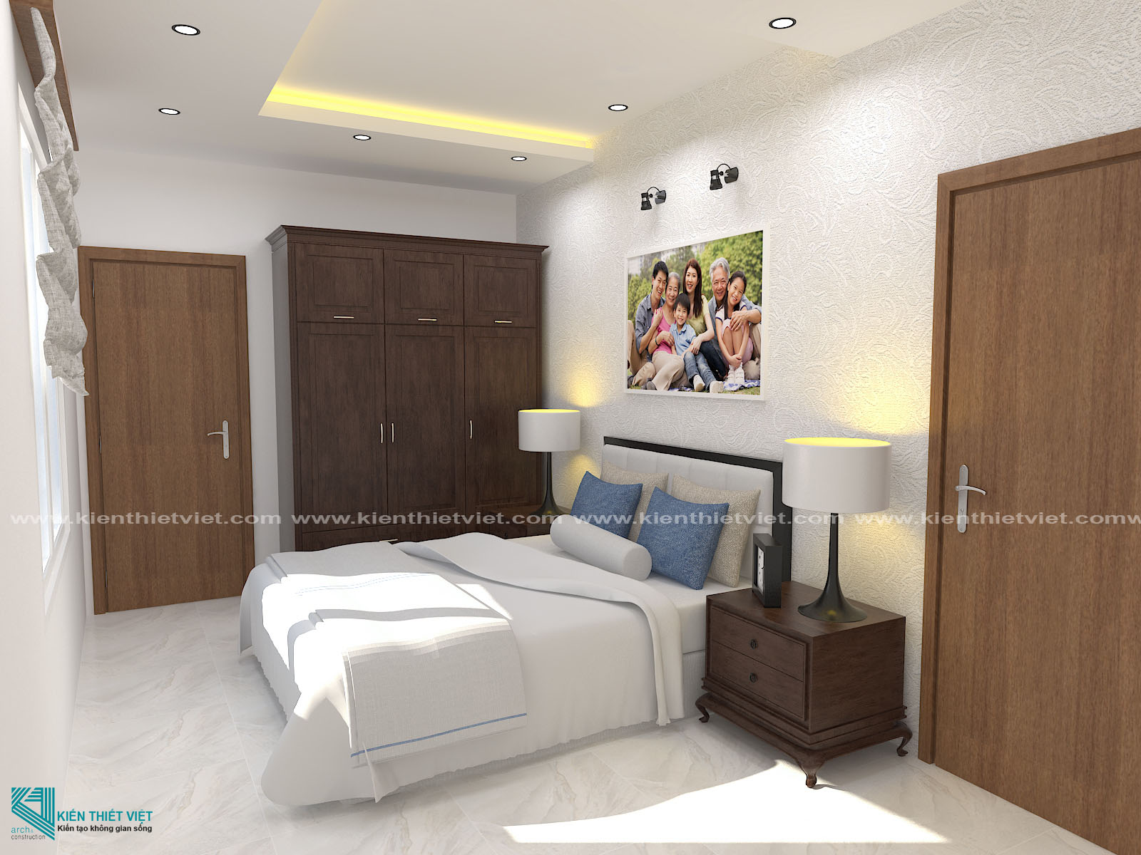 Phối cảnh 3D – Biệt Thự 3 tầng hiện đại quận 10 (10)