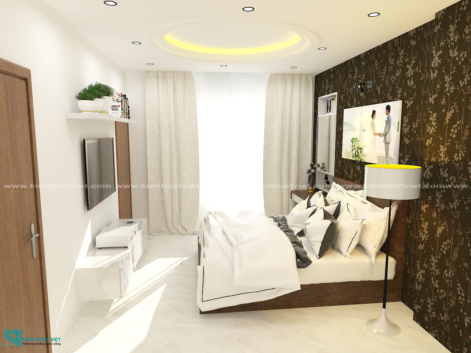 Phối cảnh 3D – Biệt Thự 3 tầng hiện đại quận 10 (12)