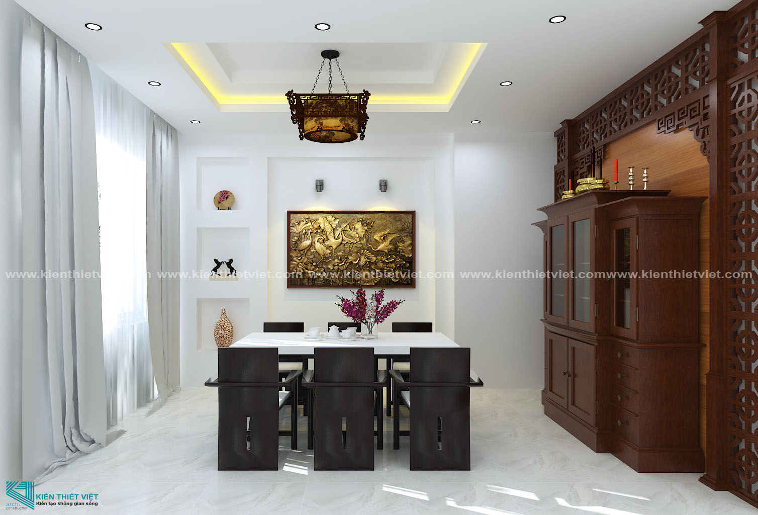 Phối cảnh 3D – Biệt Thự 3 tầng hiện đại quận 10 (17)
