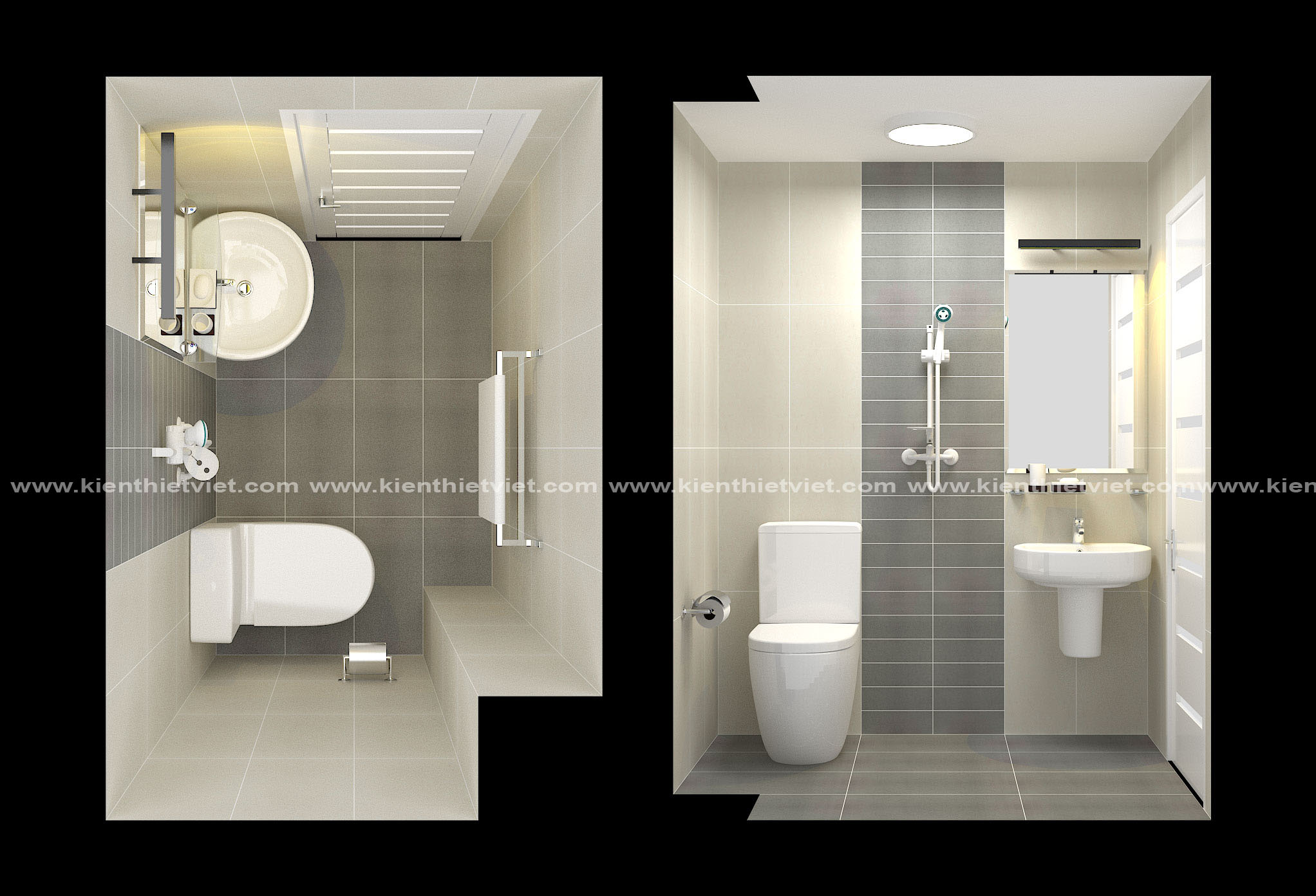 Phối cảnh 3D – Biệt Thự 3 tầng hiện đại quận 10 (21)