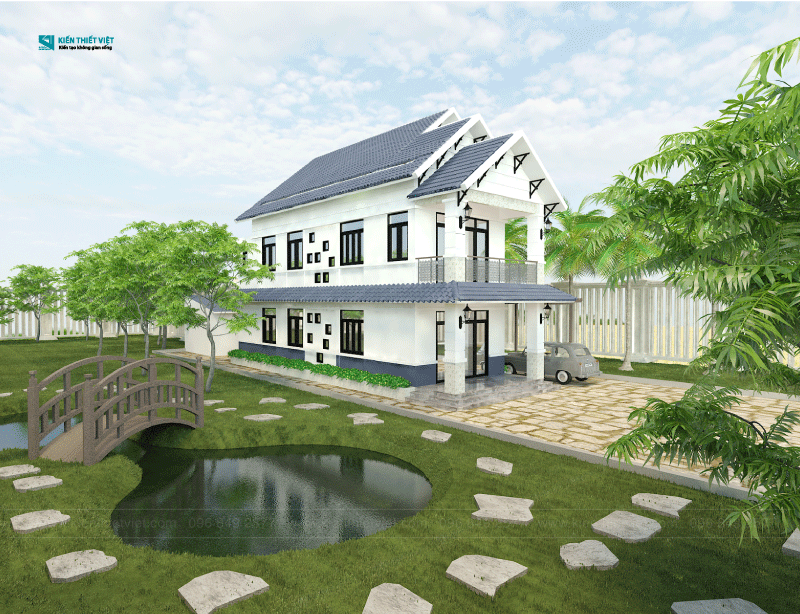 mẫu thiết kế biệt thự vườn (4)