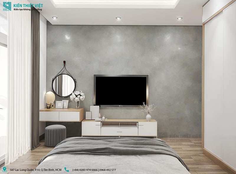 Phối cảnh 3D – Nhà phố 1 trệt 2 lầu nhà chị Trâm quận Thủ Đức (15)