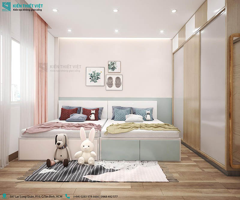 Phối cảnh 3D – Nhà phố 1 trệt 2 lầu nhà chị Trâm quận Thủ Đức (21)