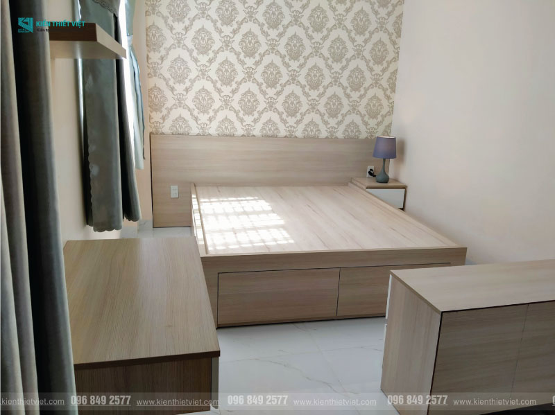 Phối cảnh 3D – Xây nhà chìa khóa trao tay 1 trệt 2 lầu + trọn gói nội thất (3)