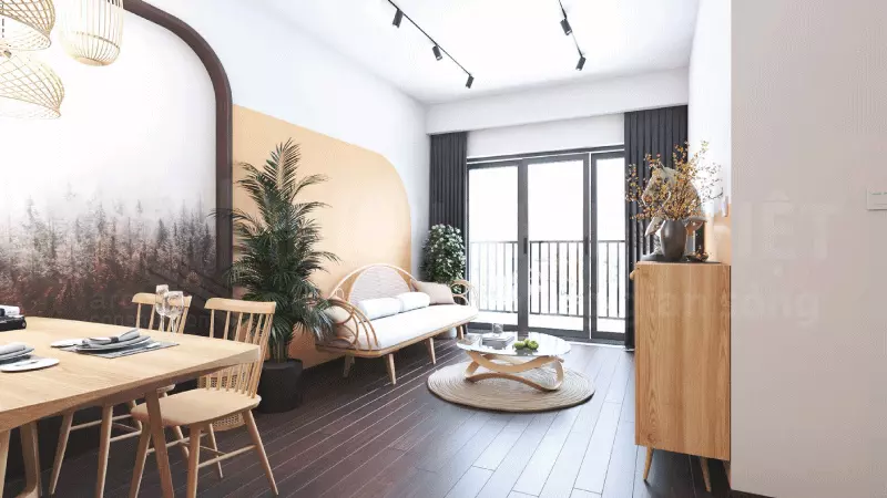 Thiết kế nội thất chung cư saigon south residences (1)