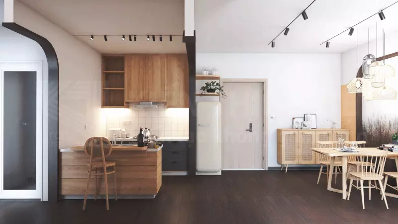 Thiết kế nội thất chung cư saigon south residences (6)