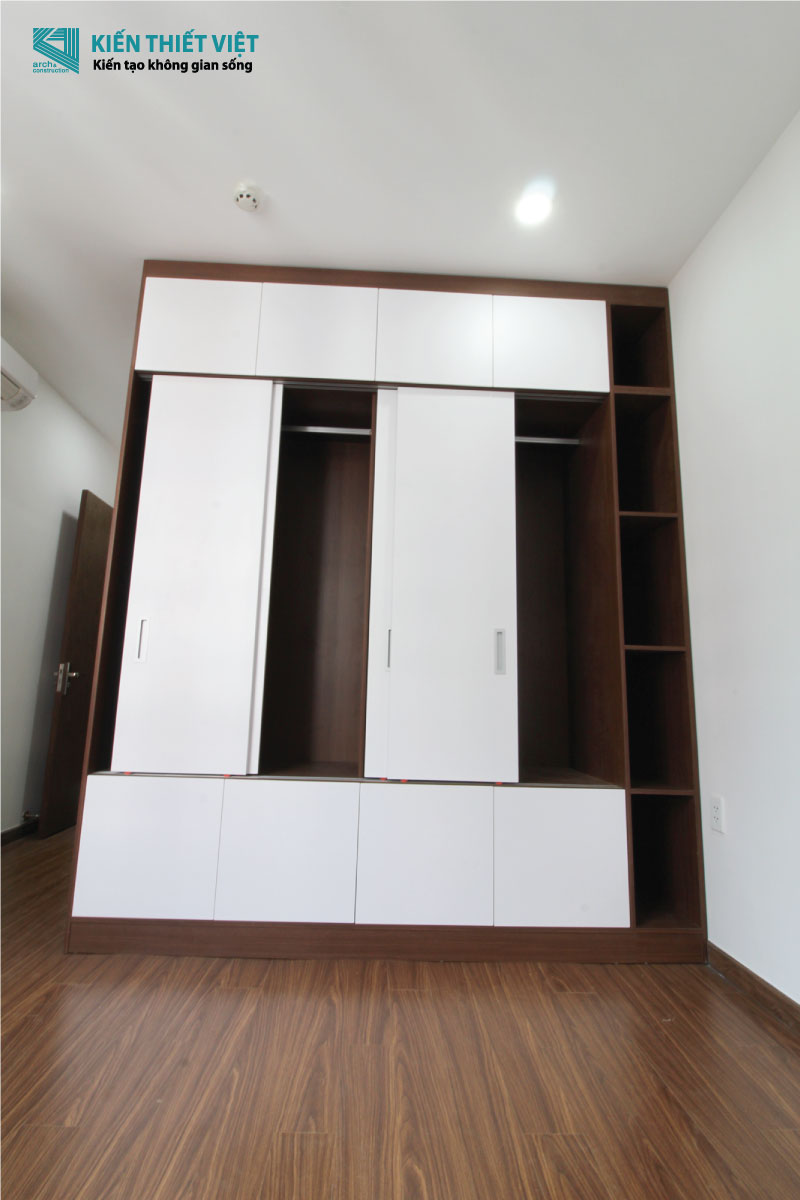 Phối cảnh 3D – Thi công nội thất gỗ căn hộ chung cư Him Lam Phú An (20)