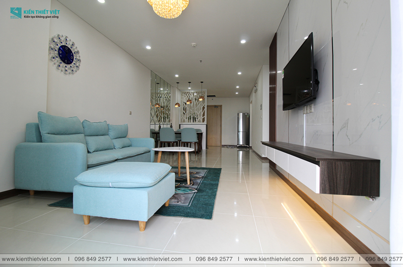 Phối cảnh 3D – [Công trình thực tế] Thi công nội thất căn hộ Hado Centrosa Garden 95m2 (3)