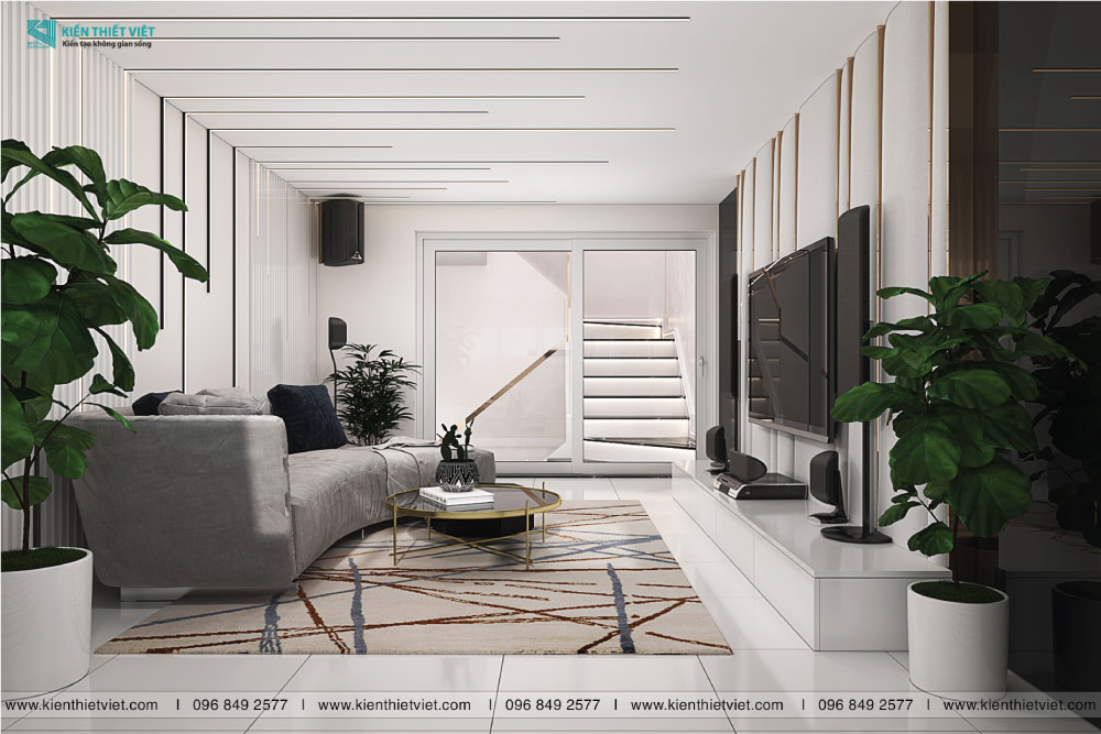 Phối cảnh 3D – Thiết kế biệt thự song lập Nam Phú quận 7 (7)