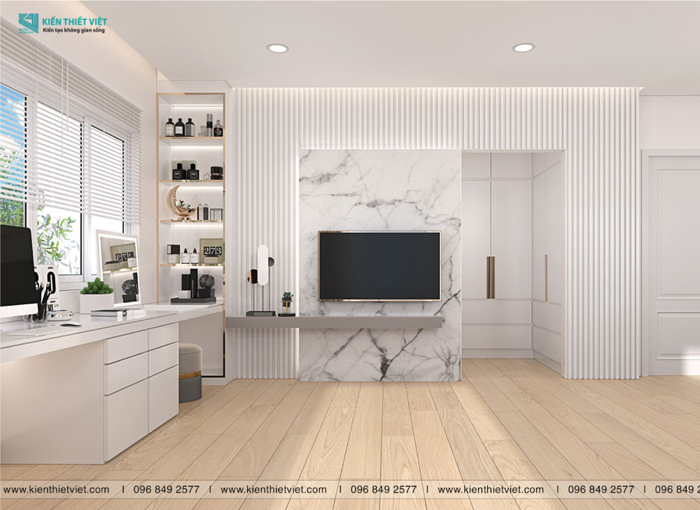 Phối cảnh 3D – Thiết kế biệt thự song lập Nam Phú quận 7 (12)