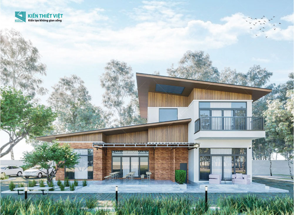 Phối cảnh 3D – Thiết kế biệt thự ven biển Vũng Tàu (2)