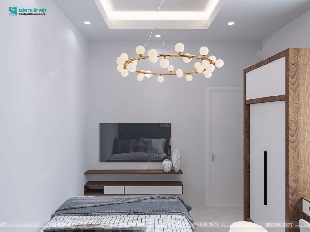 Phối cảnh 3D – Thiết kế nhà phố hiện đại 1 trệt 2 lầu tại quận 9 (13)