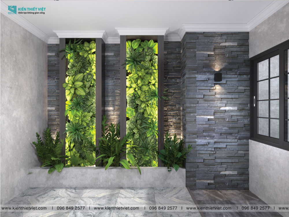 Phối cảnh 3D – Thiết kế nhà phố tân cổ điển 5 tầng (23)