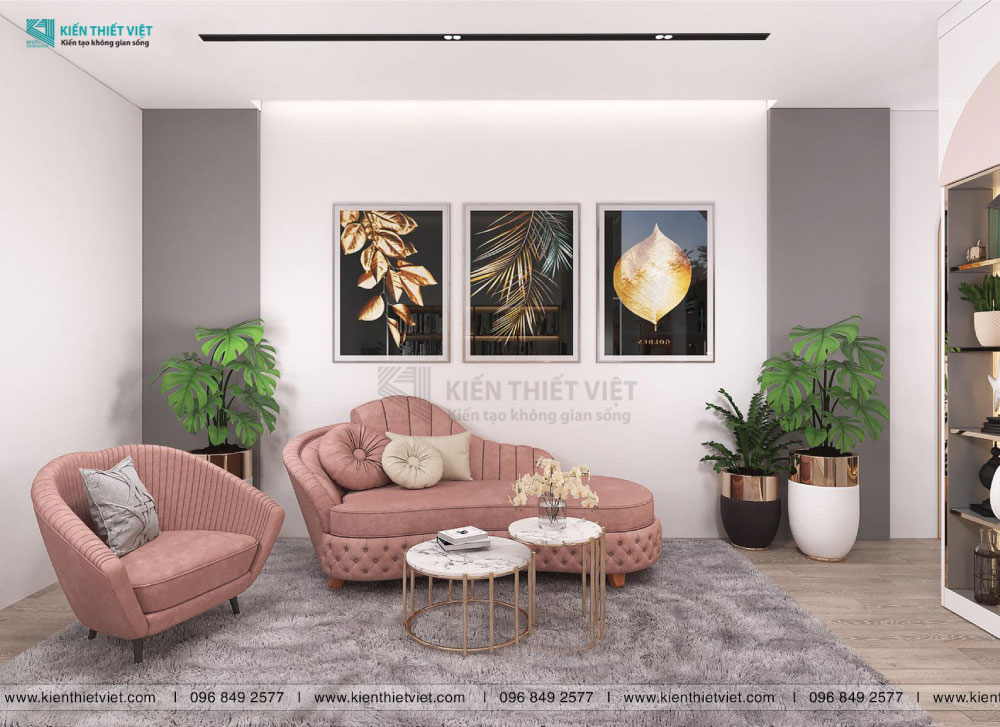 Phối cảnh 3D – Thiết kế nhà phố tân cổ điển 5 tầng (21)