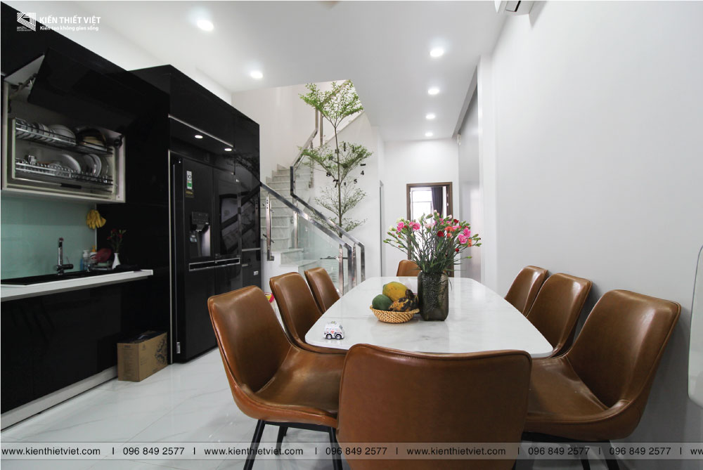 Phối cảnh 3D – [Hình thực tế] – Khám phá nhà phố đẹp ngập tràn cây xanh tại Thủ Đức (6)