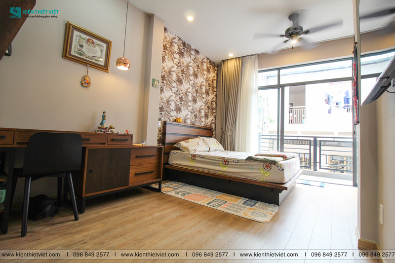 Phối cảnh 3D – [Công trình thực tế] nhà phố 1 trệt 1 lửng 2 lầu và sân thượng (17)