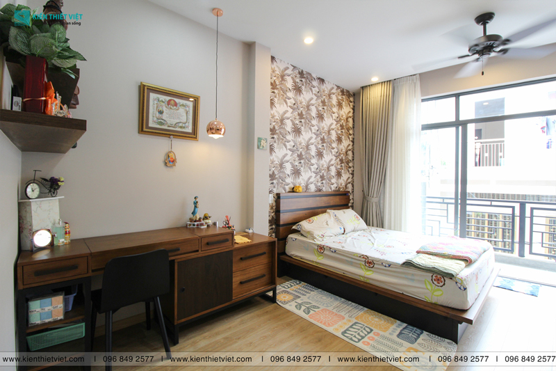 Phối cảnh 3D – [Công trình thực tế] nhà phố 1 trệt 1 lửng 2 lầu và sân thượng (15)