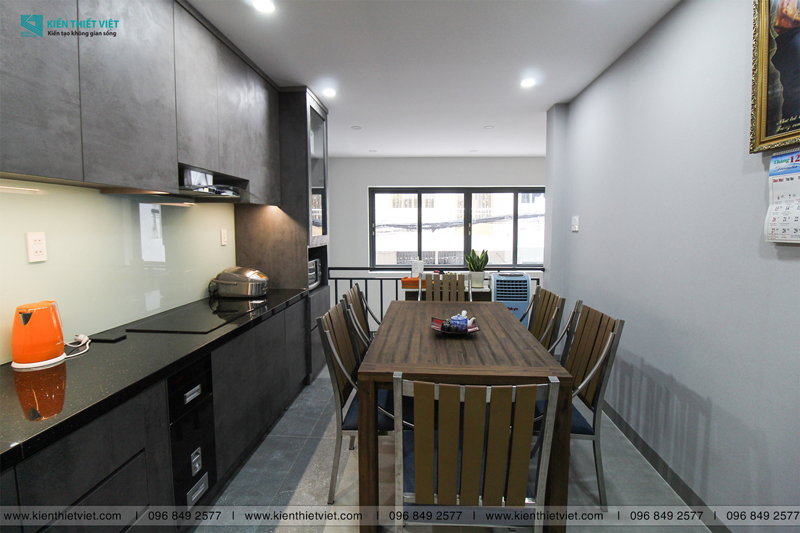 Phối cảnh 3D – [Công trình thực tế] nhà phố 1 trệt 1 lửng 2 lầu và sân thượng (3)