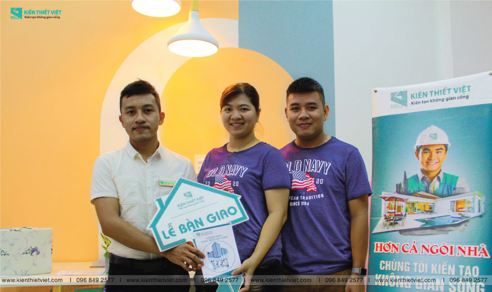 bàn giao nhà chị Như