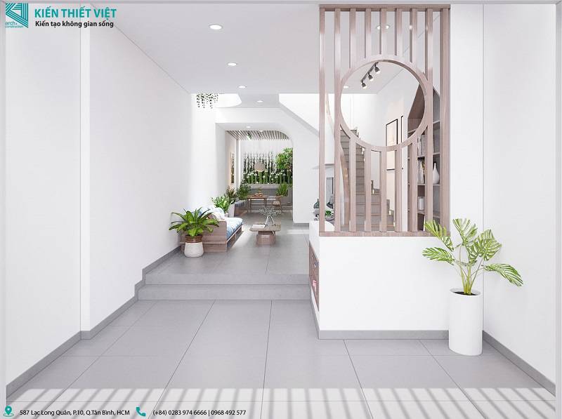 phòng khách kết hợp với bếp nhà anh hoàng (4)