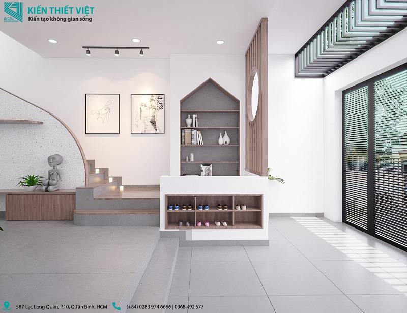phòng khách kết hợp với bếp nhà anh hoàng (6)