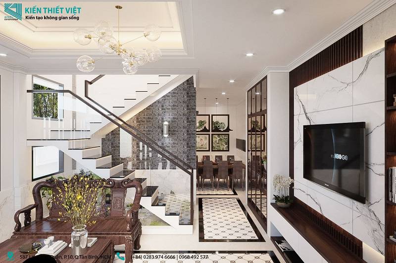 Thiết kế nội thất phòng khách (5)