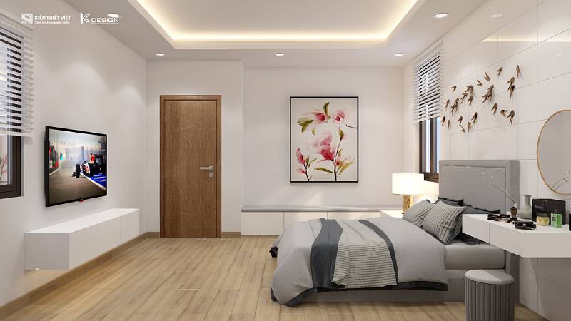 thiết kế phòng ngủ số 2 nhà chị hiền củ chi (24)