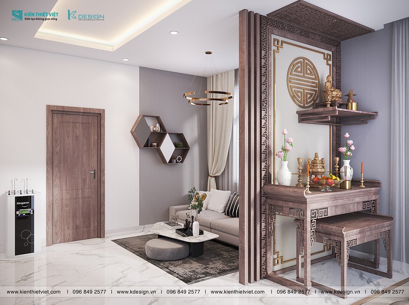 Phòng sinh hoạt chung và phòng thờ (18)