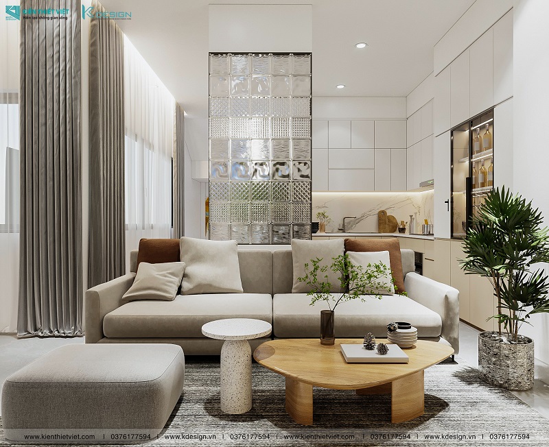 Nội thất phòng khách và bếp (8)