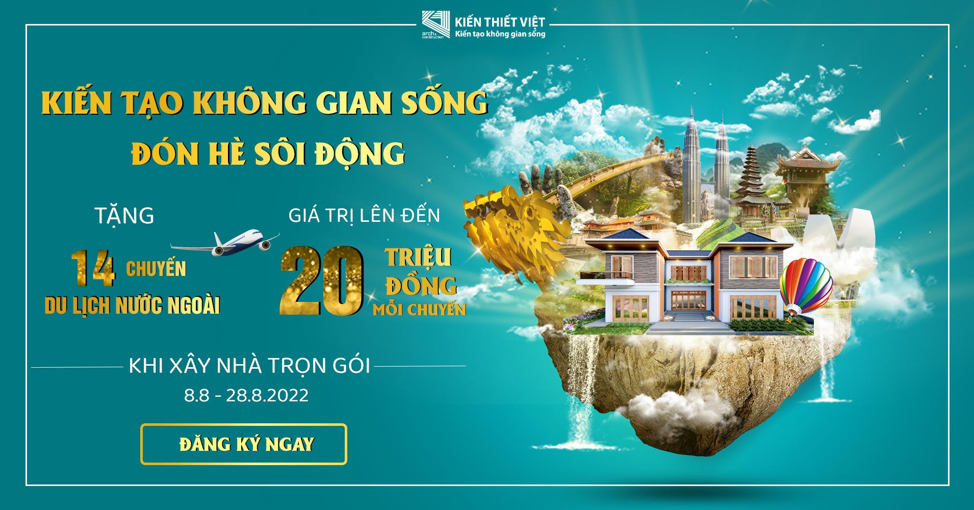 ưu đãi xây nhà tháng 8