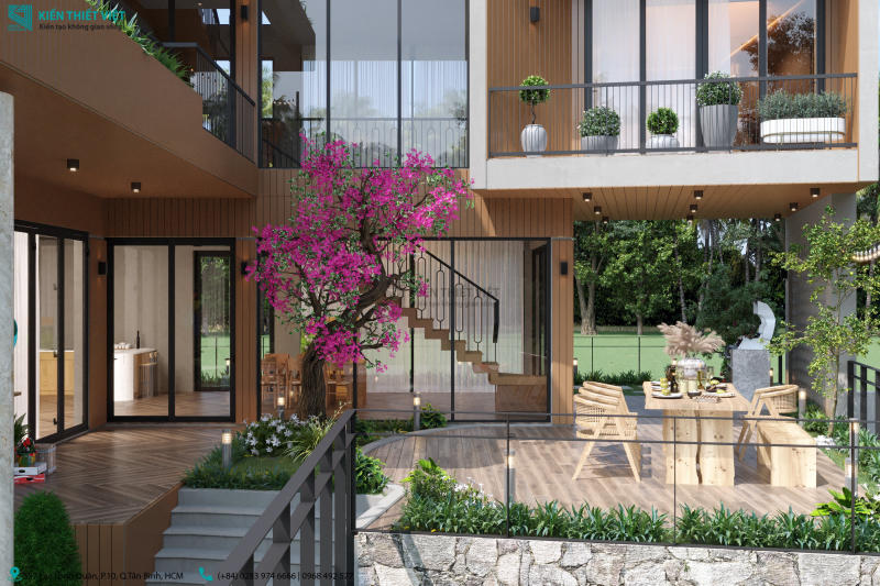 Thiết kế biệt thự hiện đại 230m2 (7)
