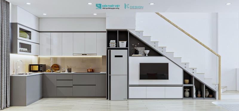 Thiết kế phòng khách bếp (9)